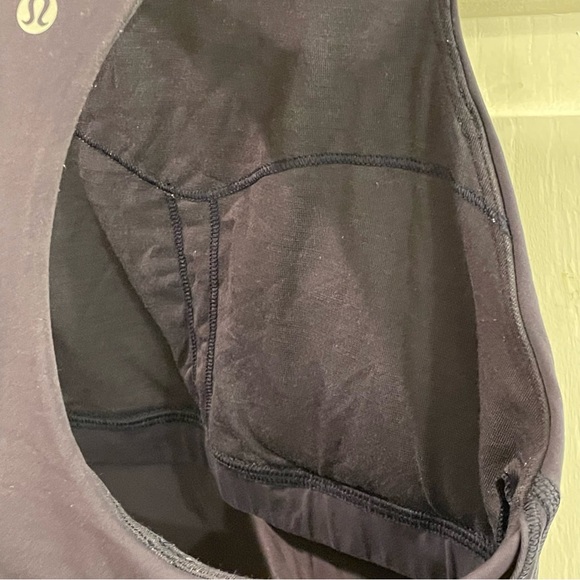 Lululemon Longline Racerback Tank Navy Blue - 6 - Picture 6 of 6